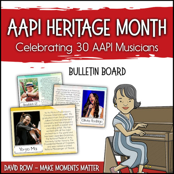 Preview of AAPI Heritage Month - Musician Profiles for Asian American and Pacific Islanders