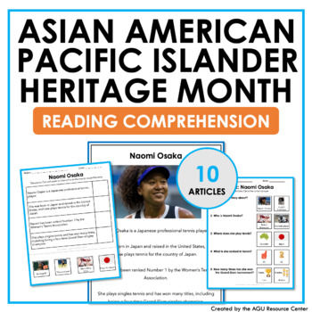 Preview of AAPI Heritage Month | Reading Comprehension | Special Education