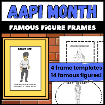 Preview of AAPI Month Bulletin Board Craft Poster Project| Fine Motor Coloring Cutting