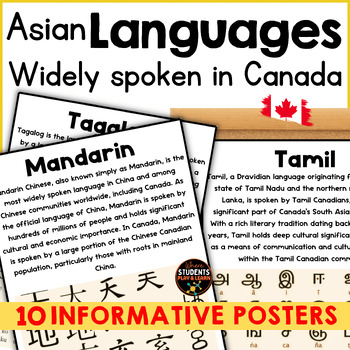 Preview of AAPI Month Canada - Languages widely spoken in the Asian and Pacific communities