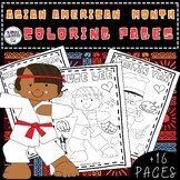 AAPI Spring Heritage Month Coloring Pages,Asian American P