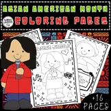 AAPI Spring Heritage Month Coloring sheets,Asian American 