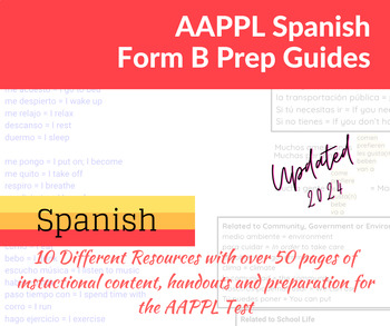 Preview of AAPPL Proficiency Assessment Guide and Activities