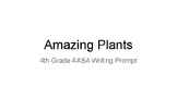 AASA 4th Grade Sample Writing Prompt - Informative/Expository
