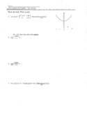 AB Calculus Limits, Continuity and IVT Review