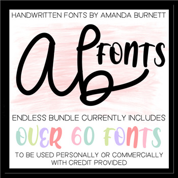 Preview of AB Fonts | All AB Fonts Bundled!
