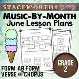 AB Form Verse Chorus Lesson Plans - Grade 2 Music - June