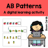 AB Pattern BOOM™ Cards for preschool and early intervention