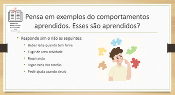 Preview of ABA Basics PPT- Brazilian Portuguese