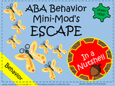 ABA Behavior Intervention Plan - Escape