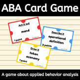 ABA Card Game Applied Behavior Analysis Therapy Terminolog