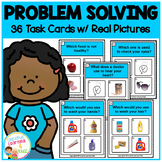 Problem Solving Task Cards ABA Special Education
