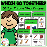 Which Go Together? Task Cards ABA Special Education