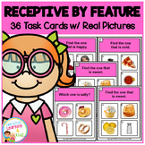 Receptive by Feature Task Cards ABA Special Education