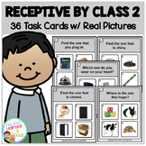 Receptive by Class 2 Task Cards ABA Special Education