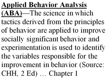 Preview of ABA Definition Cards