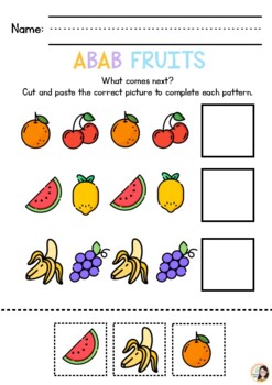 worksheets abab and aabb patterns by hey teacher juno tpt