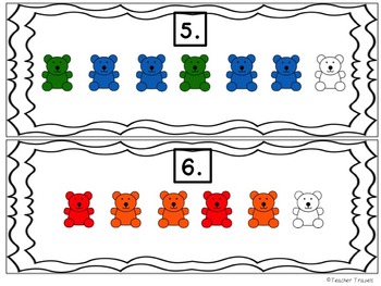 ABB Patterns Around the Room - Colorful Bears by Beauty and the Books