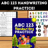 ABC 123 Handwriting Practice