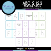 ABC & 123 Tracing Cards