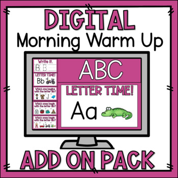 Preview of ABC Add On Pack - Preloaded Google Slides™