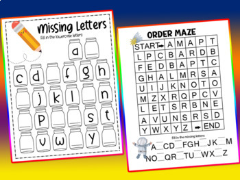 ABC Alphabet Activities for Preschoolers, Preschool Worksheets