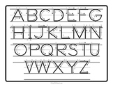 ABC Alphabet Letter Formation Card Set