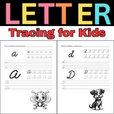 ABC Alphabet Letter Tracing and Handwriting Practice Works