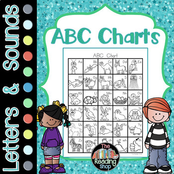 abc alphabet linking chart by the reading shop tpt