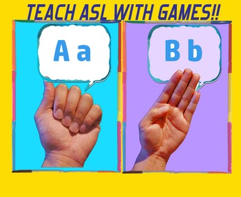 Preview of Teach ABCs in ASL via Go Fish, Old Maid, & Memory! Sign language Alphabet Games!