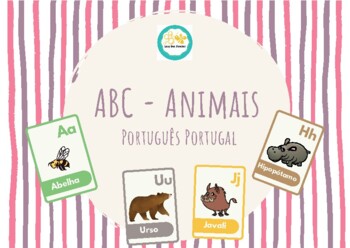 Preview of ABC Animals // ABC animais - Portuguese Portugal