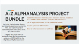 A-Z Alphanalysis Project BUNDLE: LOTF, R&J, AF, & GENERIC TITLE