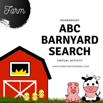 Preview of Farm Theme - ABC Barnyard Search