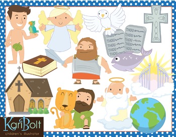 Preview of ABC Bible Clip Art