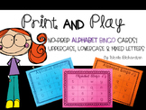 ABC Bingo ~ Uppercase, Lowercase and Mixed letters!