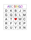 ABC Bingo (Uppercases)