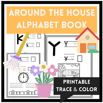 Preview of ABC Book- Around the House