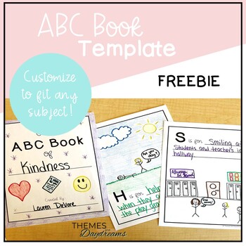 Preview of ABC Book Template