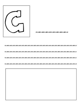 ABC Book Template by Strawberry Momster Teachers Pay Teachers