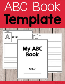 Preview of ABC Book Template - Full Page