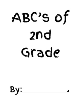 ABC Book Templates by Mrs Sunshines Boutique Teachers Pay Teachers