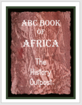 Preview of ABC Book of Africa Project Sheet with Rubric