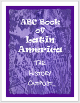 Preview of ABC Book of Latin America Project Sheet with Rubric
