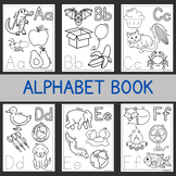 ABC Booklet Alphabet Coloring Pages