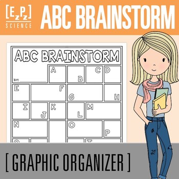 Preview of ABC Brainstorm Graphic Organizer Template