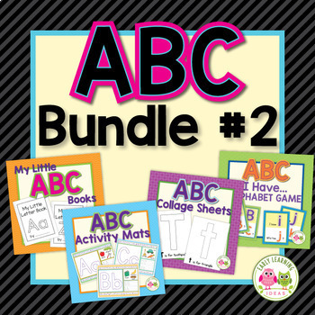 Alphabet Activities for Preschool & Kindergarten: ABC Bundle #2 | TpT
