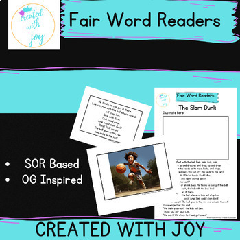 Preview of ABC CVC Fair Word Readers Science of Reading Decodable Books and Passages: 8-34