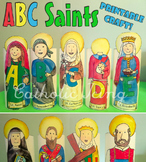 ABC Catholic Saints Craft