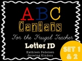 ABC Centers For The Frugal Teacher {Letter ID} - COMBO PAC