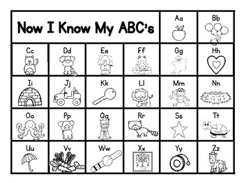 ABC Chart by A Teacher And Her Dog - Rachael Bok | TPT